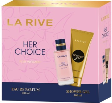 La Rive Geschenkset La Rive Her Choice Gift Set 2 x 100 ml