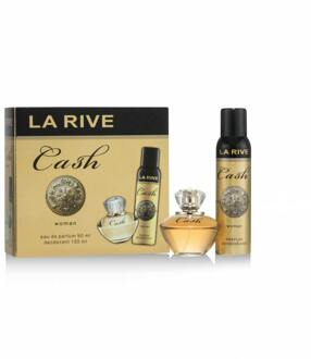 La Rive Set Cash Woman - Geschenkset - Eau de parfum 90 ml + Deodorant 150 ml