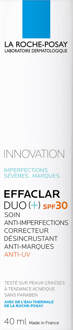 La Roche Posay Effaclar DUO[+] Dagcrème SPF30 - 40ml - vette, acne huid
