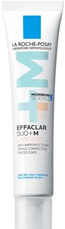 La Roche Posay Effaclar Duo+M Unifiant Anti-Imperfection Triple Corrective Tinted Care for Blemish-Prone Skin Light 40ml
