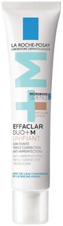 La Roche Posay Effaclar Duo+M Unifiant Deep Anti-Imperfection Triple Corrective Tinted Care for Blemish-Prone Skin Medium 40ml
