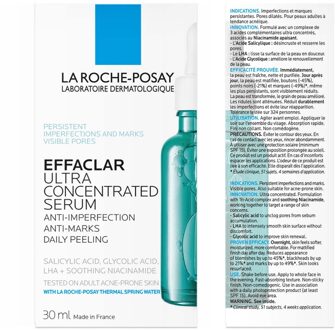 La Roche Posay Effaclar Ultra Geconcentreerd Serum - 30 ml  - Dagelijkse peeling