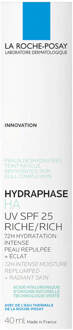 La Roche Posay Hydraphase UV Rijke Hydraterende Crème 40 ml voor Uitgedroogde en Gevoelige Huid die Gevoelig is voor Uitdroging