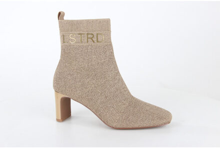 La Strada 2101725-6043 gold dames enkellaarzen gekleed - maat 40 Zilver