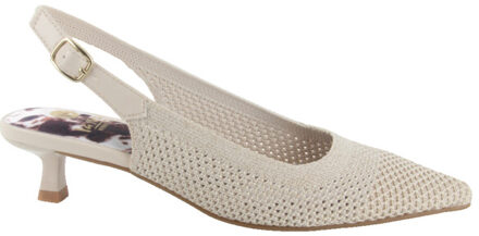 La Strada 2403346-4021 /gold knitted dames pumps Beige - 41