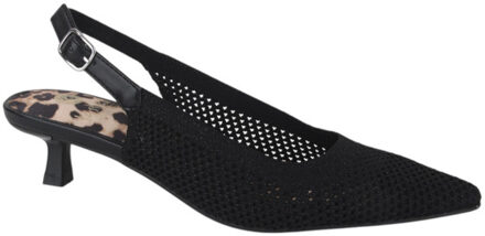 La Strada 2403346-4500 black/silver knitted dames pumps Zwart - 37