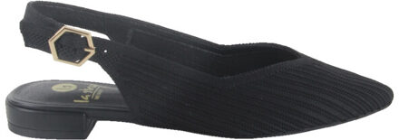 La Strada 25012-4501 black dames pumps Zwart - 42