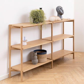 Laag Wandrek 'Calais' Eiken naturel, 169 x 88cm