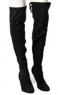 Laarzen Met Hak Botalan18 In Zwart - maat