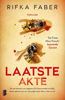 Laatste akte -  Rifka Faber (ISBN: 9789402327434)