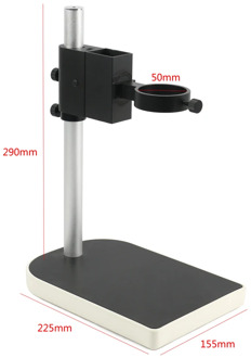 Lab Video Microscope Camera Lens Adjustable Focusing Bracket Focusing Holder Table Stand 40mm 50mm For HDMI USB Video Camera