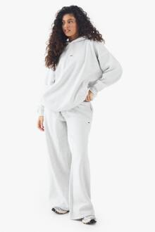 Label Jogger Met Rechte Pijpen, Ash Grey - XL