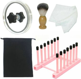 Label Saver Record Cleaner Album Lp Vinyl Schoon Protector Klem Care Clip Kit 4 In 1 roze