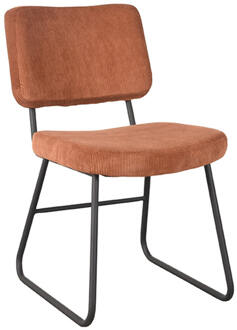 LABEL51 Eetkamerstoel Noah - Rust - Stof