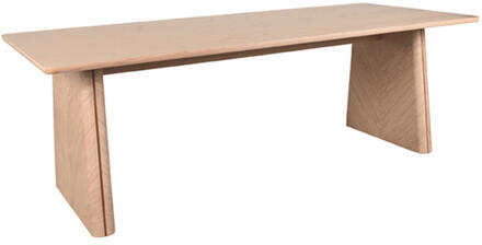LABEL51 Eettafel 'Jule' Naturel Eiken, 210 x 100cm - 210 x 100 cm