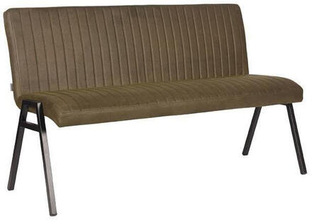 LABEL51 Eettafelbank Matz 145 cm - Microvezel - Army Groen