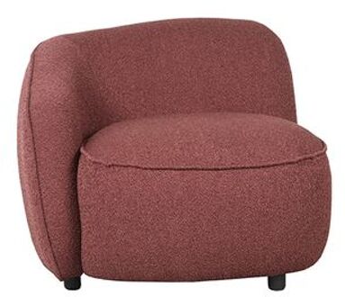 LABEL51 Fauteuil Livo - Winered - Boucle