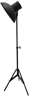 LABEL51 Industriële vloerlamp 'Factory', kleur Zwart