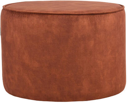 LABEL51 Poef Tibo - Rust Velours Bruin