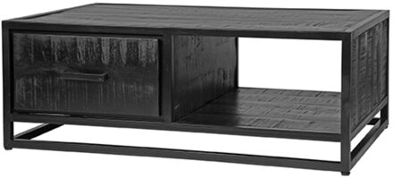 LABEL51 Salontafel Chili - Zwart - Mangohout