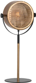 LABEL51 Tafellamp Muse - Antiek Goud Metaal - Zwart Metaal