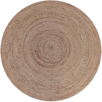 LABEL51 Vloerkleed Jute - Naturel - 150 cm - M Bruin