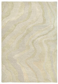 LABEL51 Vloerkleed 'Mosa' Wol, 200 x 300cm, kleur Zand - 200 x 300 cm