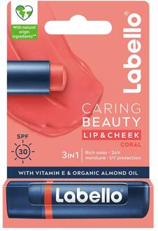 Labello Lipbalsem Labello Caring Beauty, Coral Nude 4.8 g