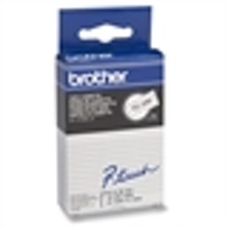 Labeltape Brother P-touch TC-291 9mm zwart op wit