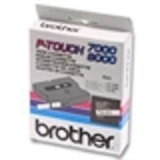 Labeltape Brother P-touch TX-231 12mm zwart op wit