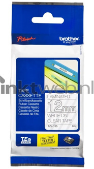 Labeltape Brother TZe, TZ TZe-135 Tapekleur: Transparant Tekstkleur:Wit 12 mm 8 m
