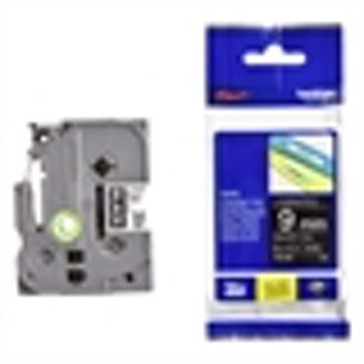 Labeltape Brother TZe, TZ TZe-M921 Tapekleur: Zilver (mat) Tekstkleur:Zwart 9 mm 8 m