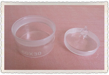 Laboratorium Chemie Glas Wegen fles, 40mm * 25mm, lage Platte vorm