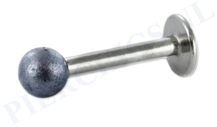 Labret 1.2 mm acryl parelmoer grijs