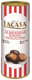Lacasa almond pot Marcona Chocolate black · 130g.