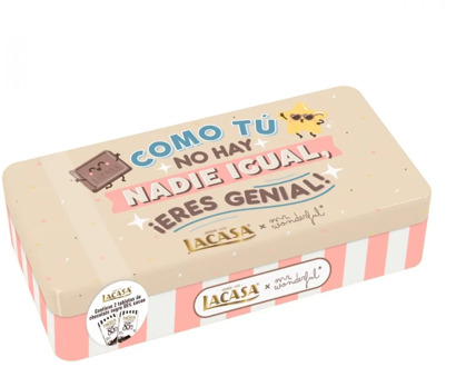 Lacasa Lata 2 tablets 85% cocoa Mr Wonderful Beige · 200g.