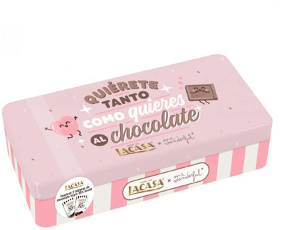 Lacasa Lata 2 tablets 85% cocoa Mr Wonderful pink · 200g.