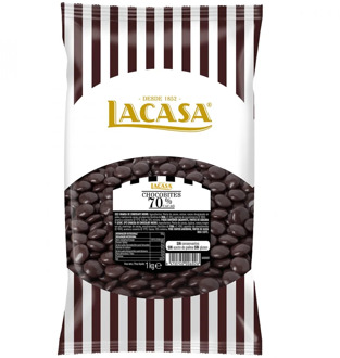 Lacase Chocolate Chocolate black 70% · 1Kg.