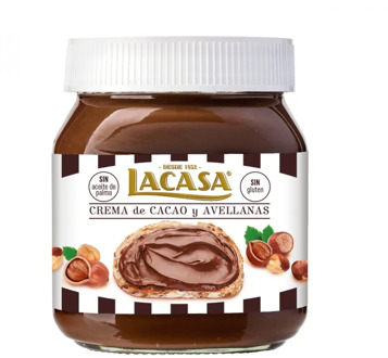 Lacase cocoa cream with hazelnuts · 400g.