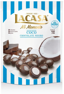 Lacase my moment coconut with black Chocolate · 125g.