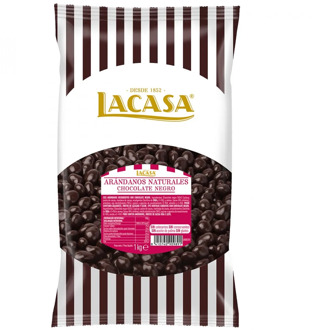 Lacase natural blueberries black Chocolate · 1Kg.