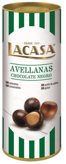 Lacase pot hazelnuts Chocolate black · 130g.