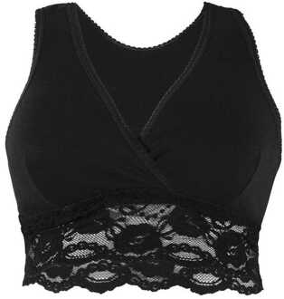 Lace Nursing BH Zwart-S