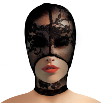 Lace Seduction - Kanten Bondage Masker - Lace Seduction - Kanten Bondage Masker