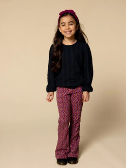 Lace top voor meisjes in de kleur Houtskool - 92