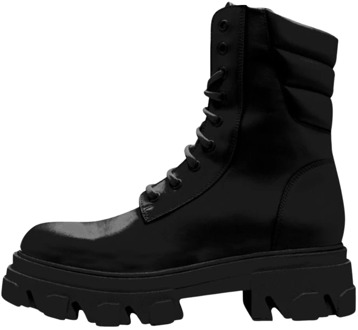 Lace-up Boots Gia Borghini , Black , Dames - 38 1/2 Eu,40 Eu,37 Eu,39 Eu,39 1/2 EU