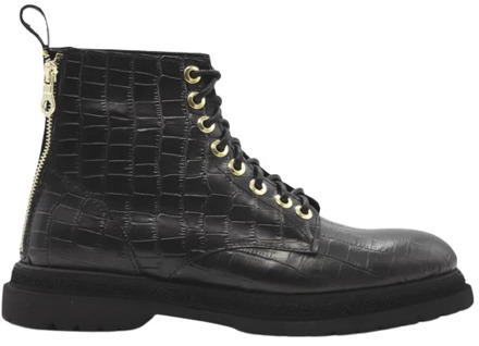 Lace-up Boots Giuliano Galiano , Black , Heren - 40 Eu,43 Eu,41 EU