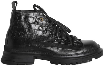 Lace-up Boots Giuliano Galiano , Black , Heren - 40 Eu,44 Eu,42 Eu,46 EU