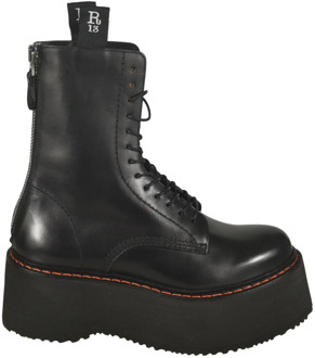 Lace-up Boots R13 , Black , Dames - 39 Eu,40 Eu,37 EU