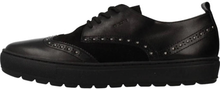 Laced Shoes Geox , Black , Dames - 37 Eu,38 Eu,35 EU